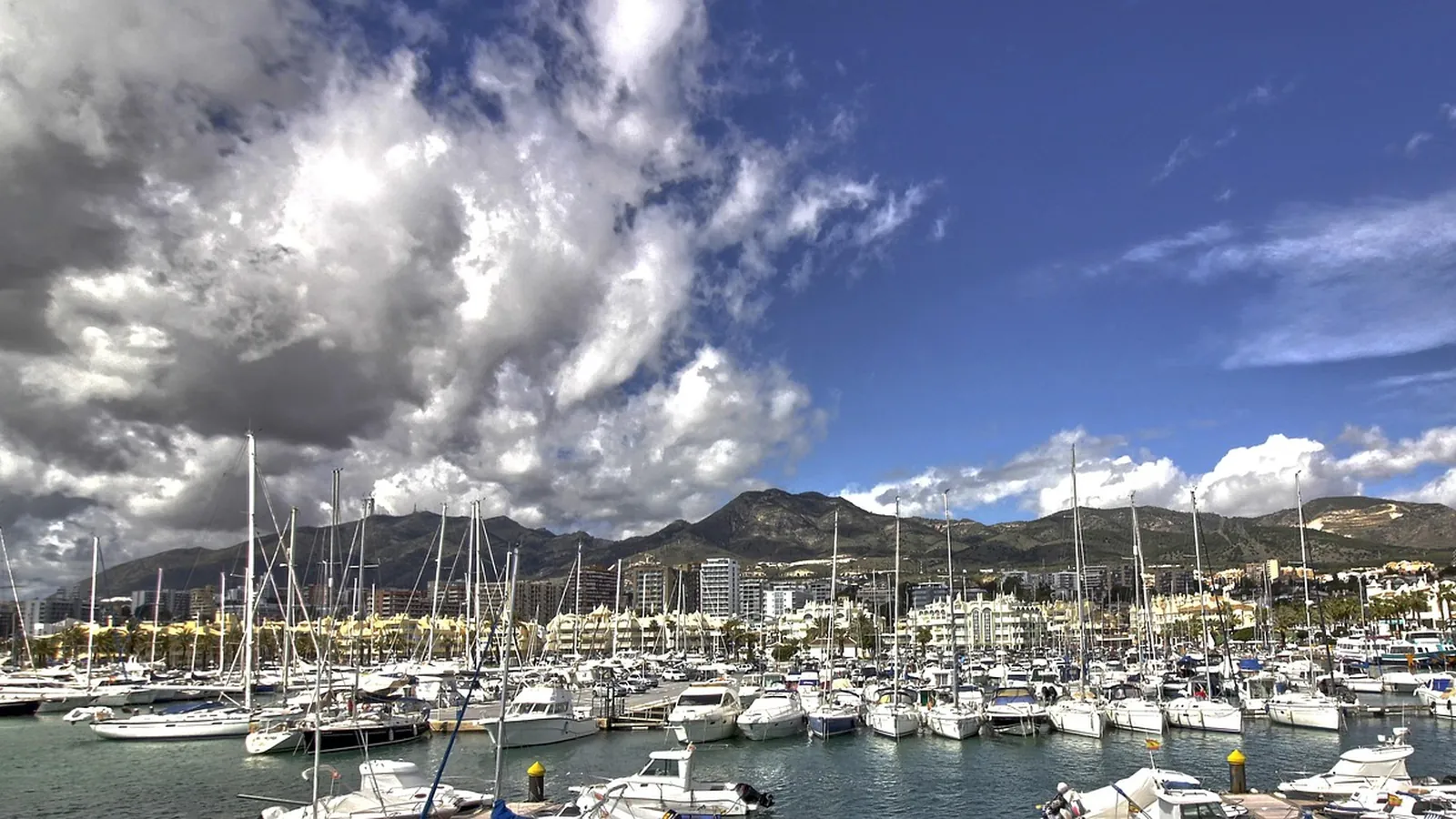 Benalmádena marina, next to Higuerón